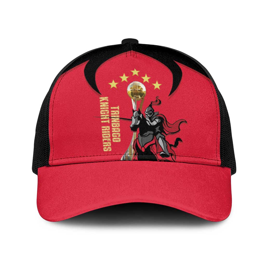 Trinidad and Tobago Cricket Baseball Net Cap Trinbago Knight Riders 5th Champions Proud - Wonder Print Shop