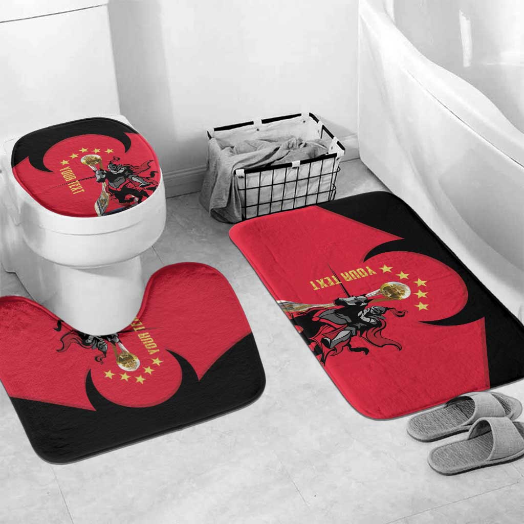 Trinidad and Tobago Cricket Personalized Bathroom Set Trinbago Knight Riders 5th Champions Proud - Wonder Print Shop