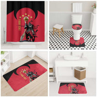 Trinidad and Tobago Cricket Personalized Bathroom Set Trinbago Knight Riders 5th Champions Proud - Wonder Print Shop