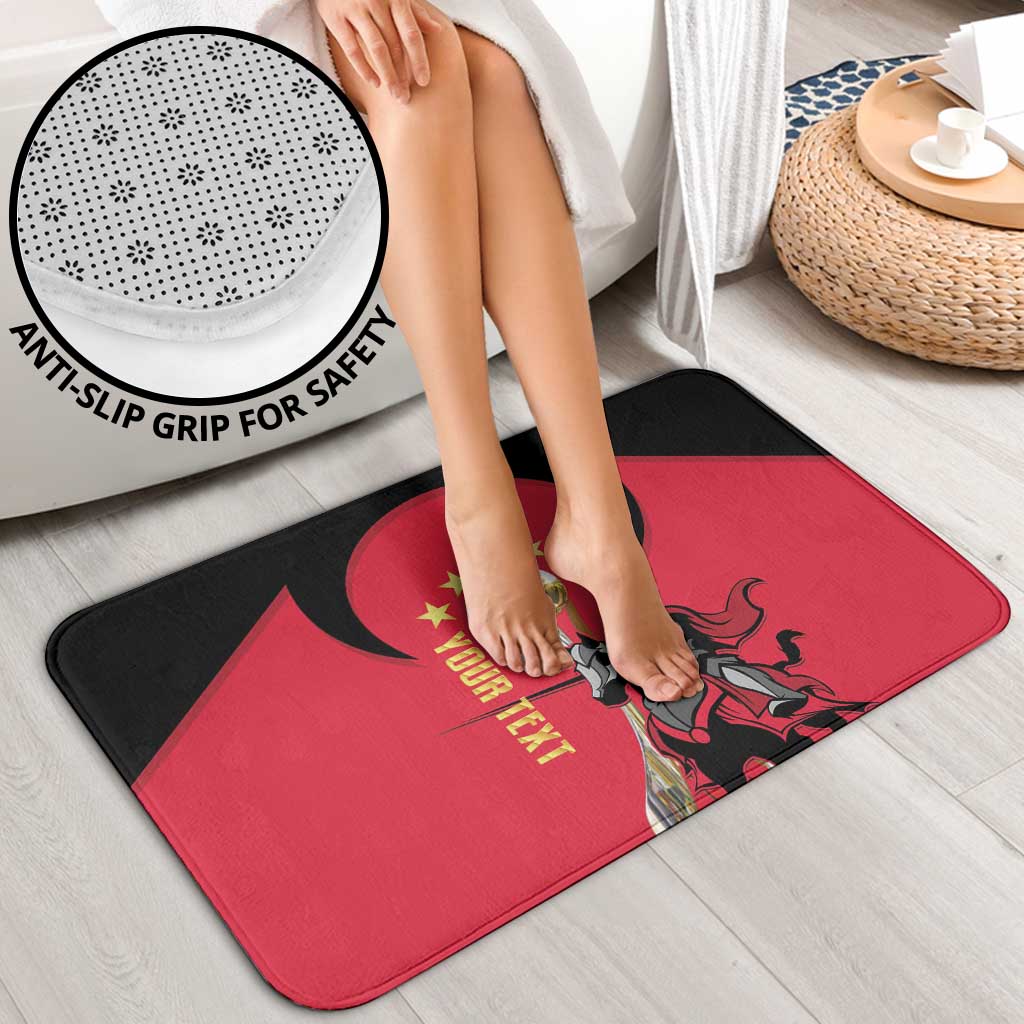 Trinidad and Tobago Cricket Personalized Bathroom Set Trinbago Knight Riders 5th Champions Proud - Wonder Print Shop