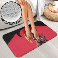 Trinidad and Tobago Cricket Personalized Bathroom Set Trinbago Knight Riders 5th Champions Proud - Wonder Print Shop