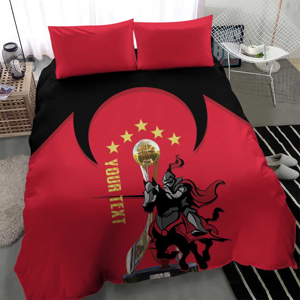 Trinidad and Tobago Cricket Personalized Bedding Set Trinbago Knight Riders 5th Champions Proud - Wonder Print Shop