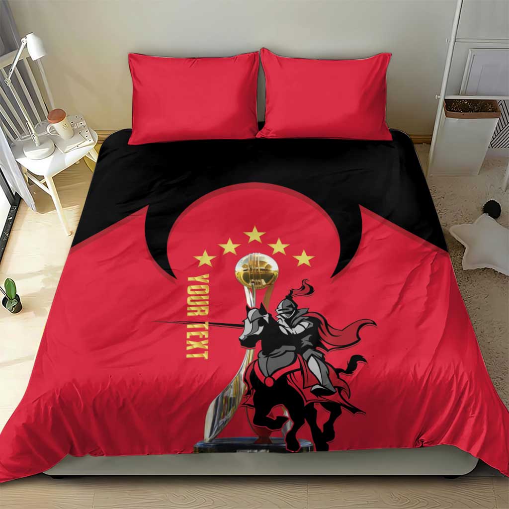 Trinidad and Tobago Cricket Personalized Bedding Set Trinbago Knight Riders 5th Champions Proud - Wonder Print Shop