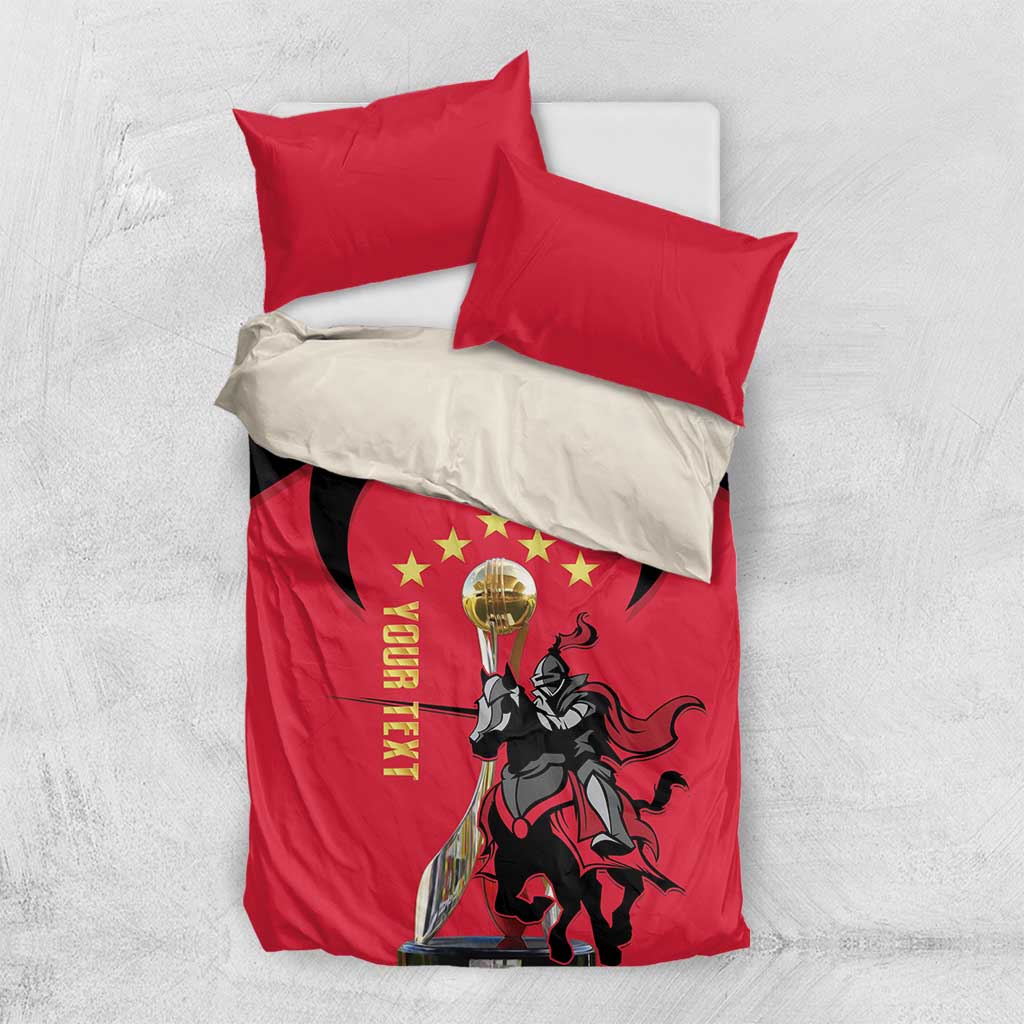 Trinidad and Tobago Cricket Personalized Bedding Set Trinbago Knight Riders 5th Champions Proud - Wonder Print Shop