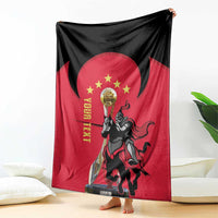 Trinidad and Tobago Cricket Personalized Blanket Trinbago Knight Riders 5th Champions Proud - Wonder Print Shop