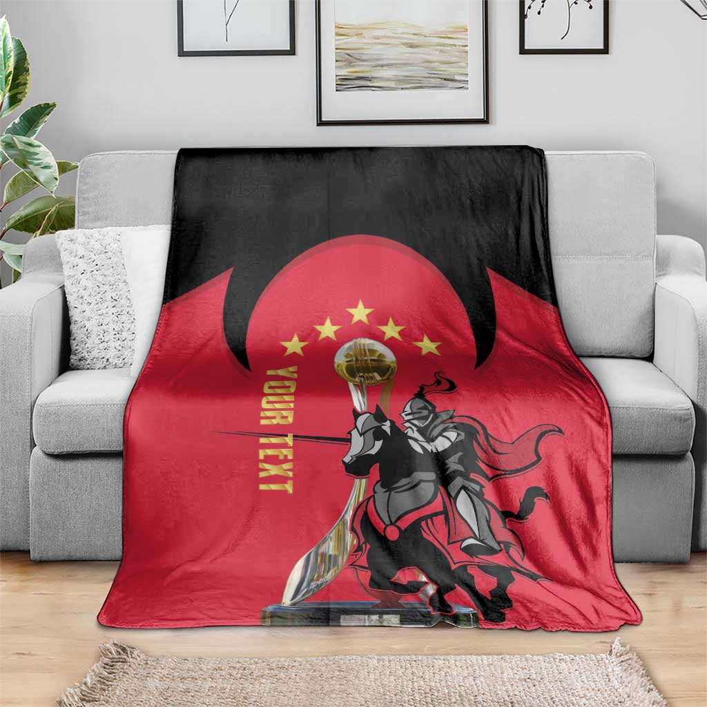 Trinidad and Tobago Cricket Personalized Blanket Trinbago Knight Riders 5th Champions Proud - Wonder Print Shop