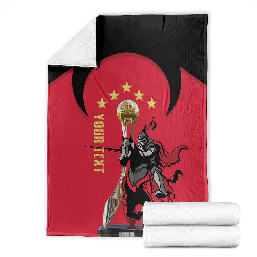 Trinidad and Tobago Cricket Personalized Blanket Trinbago Knight Riders 5th Champions Proud - Wonder Print Shop