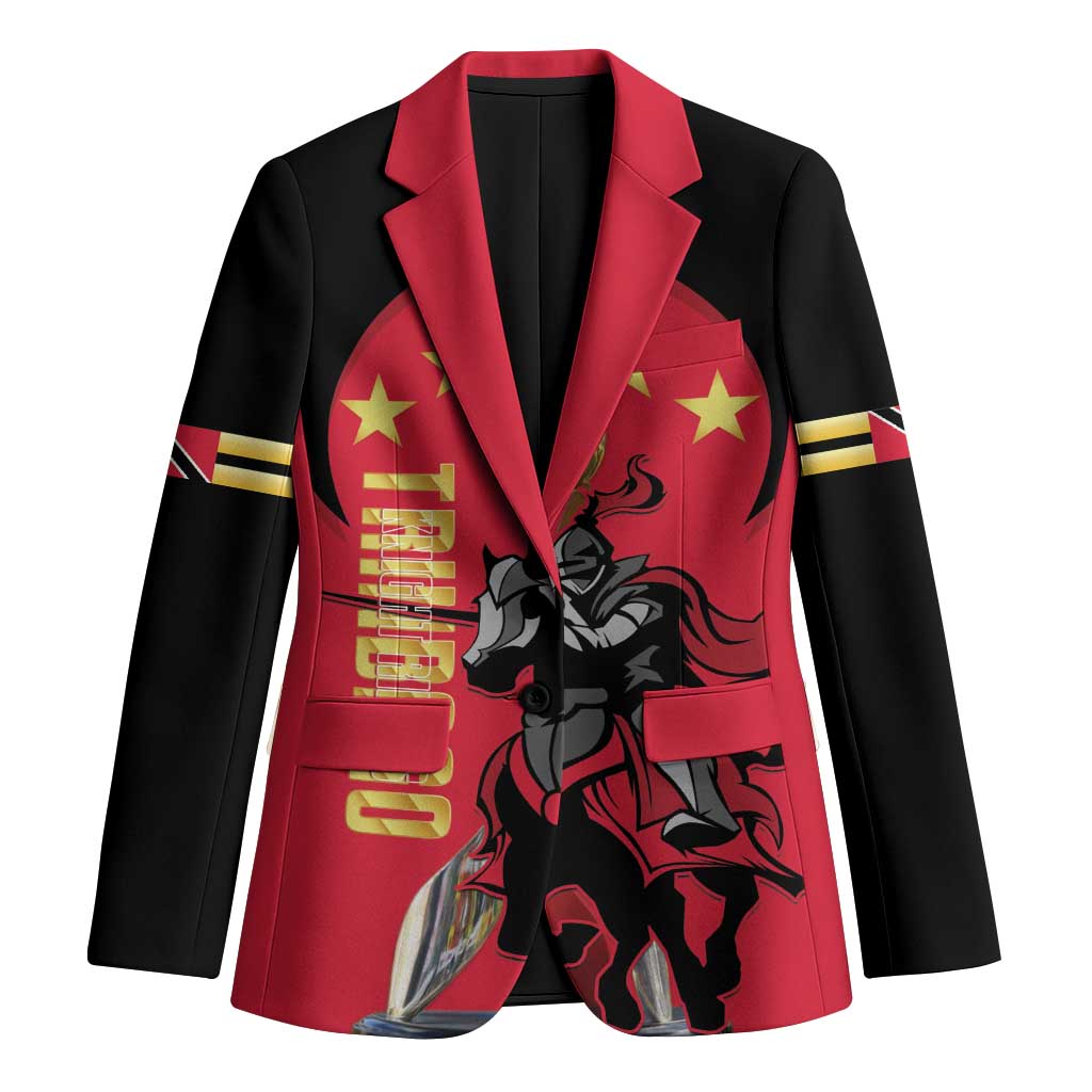 Trinidad and Tobago Cricket Personalized Blazer Trinbago Knight Riders 5th Champions Proud - Wonder Print Shop