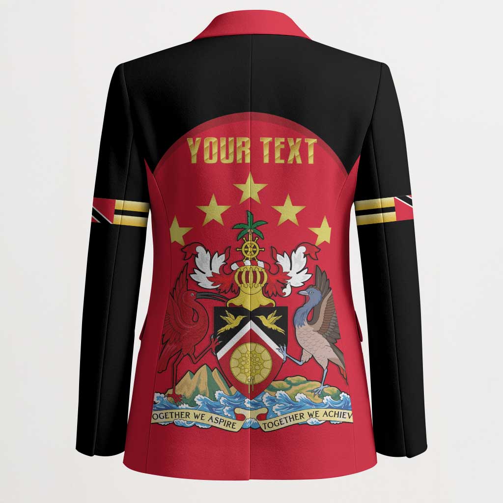 Trinidad and Tobago Cricket Personalized Blazer Trinbago Knight Riders 5th Champions Proud - Wonder Print Shop