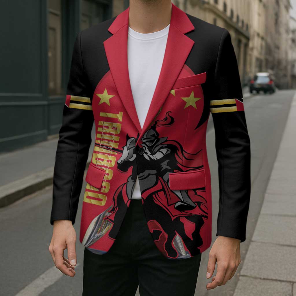 Trinidad and Tobago Cricket Personalized Blazer Trinbago Knight Riders 5th Champions Proud - Wonder Print Shop