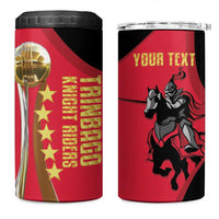 Trinidad and Tobago Cricket Personalized 4 in 1 Can Cooler Tumbler Trinbago Knight Riders 5th Champions Proud - Wonder Print Shop