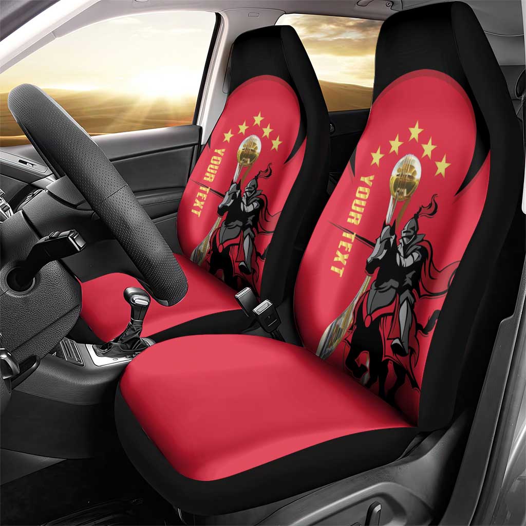Trinidad and Tobago Cricket Personalized Car Seat Cover Trinbago Knight Riders 5th Champions Proud - Wonder Print Shop