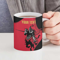 Trinidad and Tobago Cricket Personalized Ceramic Mug Trinbago Knight Riders 5th Champions Proud - Wonder Print Shop