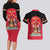 Trinidad and Tobago Cricket Personalized Couples Matching Long Sleeve Bodycon Dress and Hawaiian Shirt Trinbago Knight Riders 5th Champions Proud - Wonder Print Shop