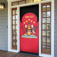Trinidad and Tobago Cricket Personalized Door Cover Trinbago Knight Riders 5th Champions Proud - Wonder Print Shop