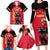 Trinidad and Tobago Cricket Personalized Family Matching Long Sleeve Bodycon Dress and Hawaiian Shirt Trinbago Knight Riders 5th Champions Proud - Wonder Print Shop