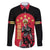 Trinidad and Tobago Cricket Personalized Family Matching Mermaid Dress and Hawaiian Shirt Trinbago Knight Riders 5th Champions Proud - Wonder Print Shop