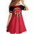 Trinidad and Tobago Cricket Personalized Family Matching Off The Shoulder Long Sleeve Dress and Hawaiian Shirt Trinbago Knight Riders 5th Champions Proud - Wonder Print Shop