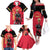 Trinidad and Tobago Cricket Personalized Family Matching Off The Shoulder Long Sleeve Dress and Hawaiian Shirt Trinbago Knight Riders 5th Champions Proud - Wonder Print Shop