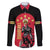 Trinidad and Tobago Cricket Personalized Family Matching Off The Shoulder Long Sleeve Dress and Hawaiian Shirt Trinbago Knight Riders 5th Champions Proud - Wonder Print Shop