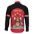 Trinidad and Tobago Cricket Personalized Family Matching Off The Shoulder Long Sleeve Dress and Hawaiian Shirt Trinbago Knight Riders 5th Champions Proud - Wonder Print Shop