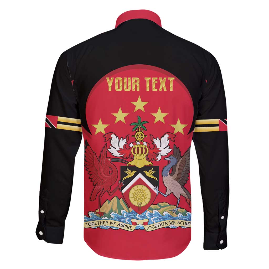 Trinidad and Tobago Cricket Personalized Family Matching Off Shoulder Short Dress and Hawaiian Shirt Trinbago Knight Riders 5th Champions Proud - Wonder Print Shop