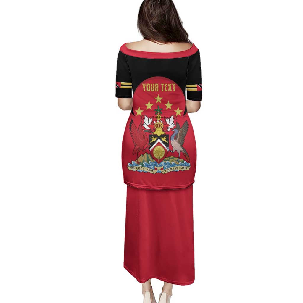 Trinidad and Tobago Cricket Personalized Family Matching Puletasi and Hawaiian Shirt Trinbago Knight Riders 5th Champions Proud - Wonder Print Shop