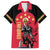 Trinidad and Tobago Cricket Personalized Family Matching Summer Maxi Dress and Hawaiian Shirt Trinbago Knight Riders 5th Champions Proud - Wonder Print Shop