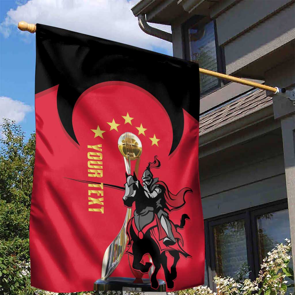 Trinidad and Tobago Cricket Personalized Garden Flag Trinbago Knight Riders 5th Champions Proud - Wonder Print Shop