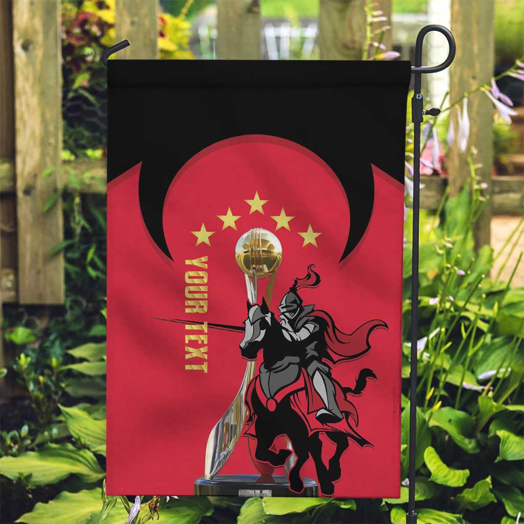 Trinidad and Tobago Cricket Personalized Garden Flag Trinbago Knight Riders 5th Champions Proud - Wonder Print Shop