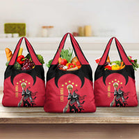 Trinidad and Tobago Cricket Personalized Grocery Bag Trinbago Knight Riders 5th Champions Proud - Wonder Print Shop