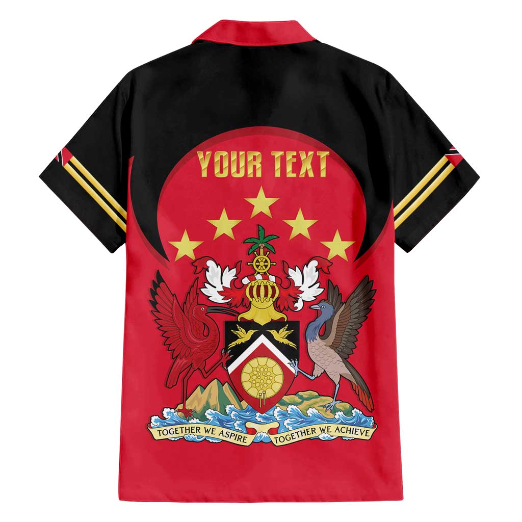 Trinidad and Tobago Cricket Personalized Hawaiian Shirt Trinbago Knight Riders 5th Champions Proud - Wonder Print Shop
