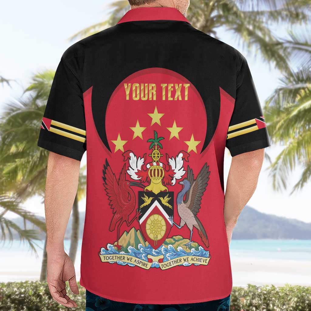 Trinidad and Tobago Cricket Personalized Hawaiian Shirt Trinbago Knight Riders 5th Champions Proud - Wonder Print Shop