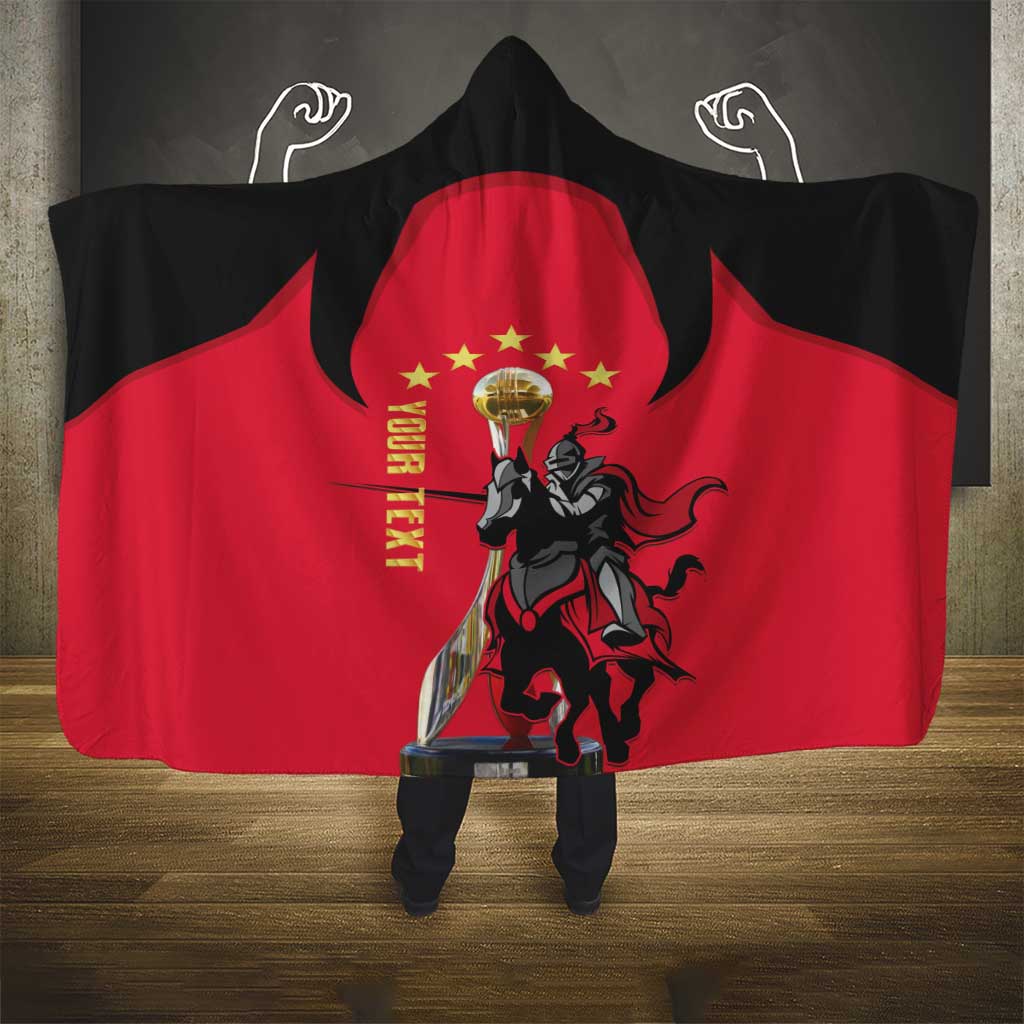 Trinidad and Tobago Cricket Personalized Hooded Blanket Trinbago Knight Riders 5th Champions Proud - Wonder Print Shop