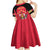 Trinidad and Tobago Cricket Personalized Kid Short Sleeve Dress Trinbago Knight Riders 5th Champions Proud - Wonder Print Shop