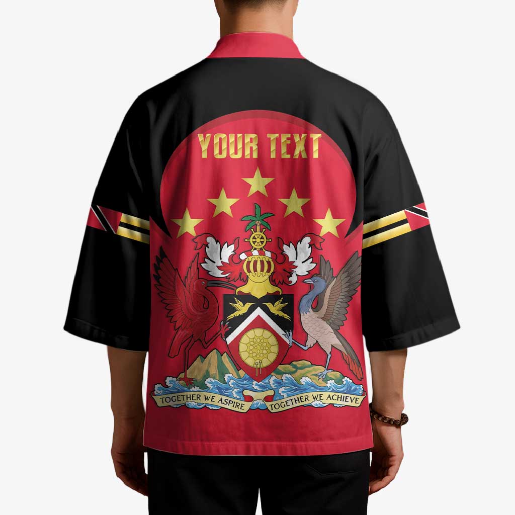 Trinidad and Tobago Cricket Personalized Kimono Trinbago Knight Riders 5th Champions Proud - Wonder Print Shop