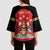 Trinidad and Tobago Cricket Personalized Kimono Sleeve Blouse Trinbago Knight Riders 5th Champions Proud - Wonder Print Shop