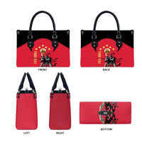 Trinidad and Tobago Cricket Personalized Leather Bag Trinbago Knight Riders 5th Champions Proud - Wonder Print Shop