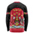 Trinidad and Tobago Cricket Personalized Long Sleeve Shirt Trinbago Knight Riders 5th Champions Proud - Wonder Print Shop