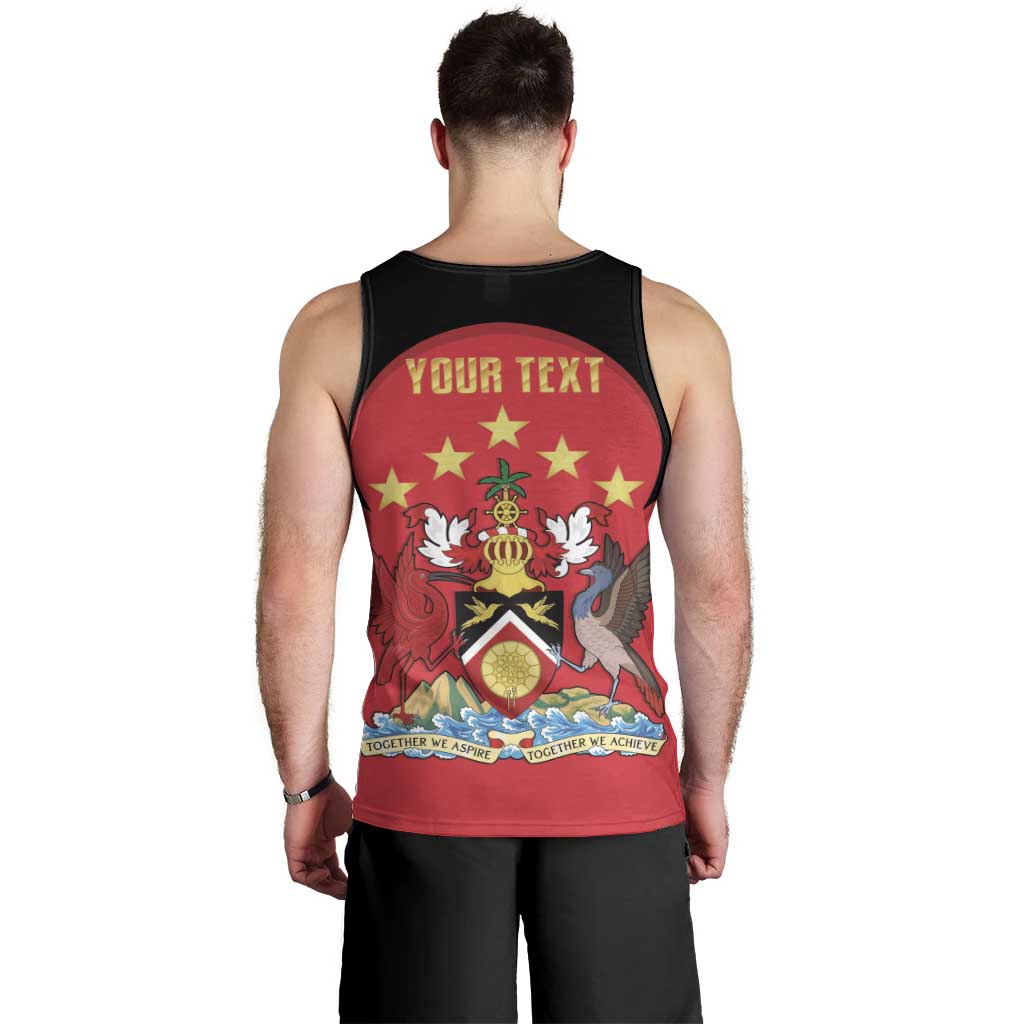 Trinidad and Tobago Cricket Personalized Men Tank Top Trinbago Knight Riders 5th Champions Proud - Wonder Print Shop