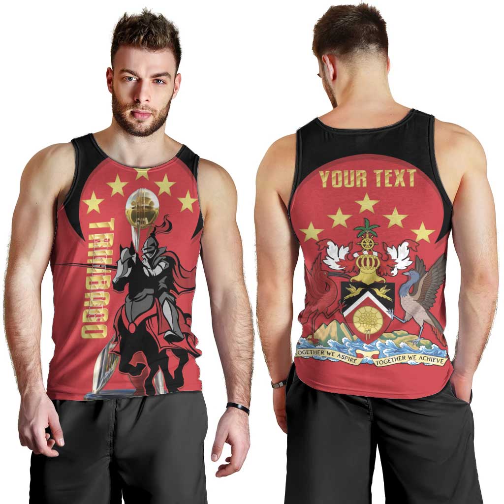 Trinidad and Tobago Cricket Personalized Men Tank Top Trinbago Knight Riders 5th Champions Proud - Wonder Print Shop