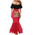 Trinidad and Tobago Cricket Personalized Mermaid Dress Trinbago Knight Riders 5th Champions Proud - Wonder Print Shop