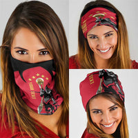 Trinidad and Tobago Cricket Personalized Neck Gaiter Trinbago Knight Riders 5th Champions Proud LT14