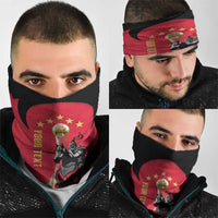 Trinidad and Tobago Cricket Personalized Neck Gaiter Trinbago Knight Riders 5th Champions Proud LT14