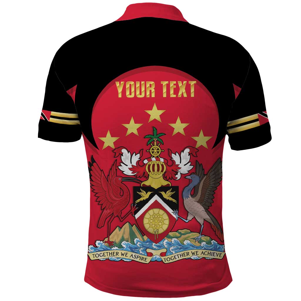Trinidad and Tobago Cricket Personalized Polo Shirt Trinbago Knight Riders 5th Champions Proud - Wonder Print Shop