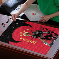 Trinidad and Tobago Cricket Personalized Puzzle Trinbago Knight Riders 5th Champions Proud - Wonder Print Shop