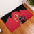 Trinidad and Tobago Cricket Personalized Rubber Doormat Trinbago Knight Riders 5th Champions Proud - Wonder Print Shop