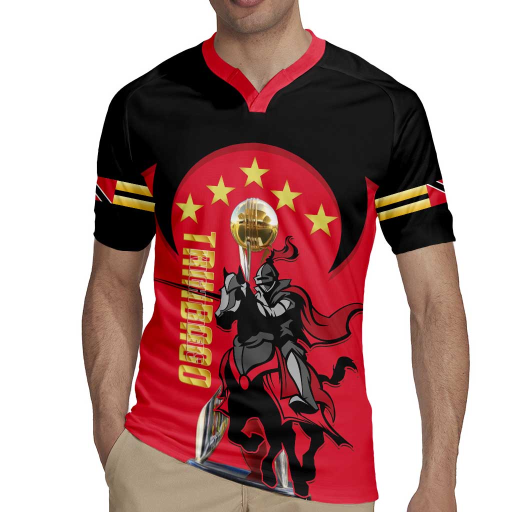 Trinidad and Tobago Cricket Personalized Rugby Jersey Trinbago Knight Riders 5th Champions Proud - Wonder Print Shop