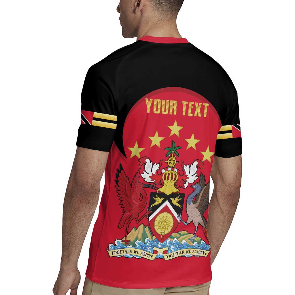 Trinidad and Tobago Cricket Personalized Rugby Jersey Trinbago Knight Riders 5th Champions Proud - Wonder Print Shop
