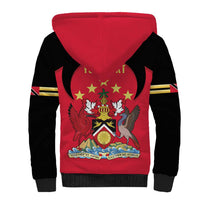 Trinidad and Tobago Cricket Personalized Sherpa Hoodie Trinbago Knight Riders 5th Champions Proud - Wonder Print Shop